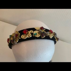 Handmade headband With Crystal Swarovski decor